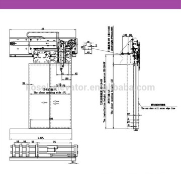 Selcom Type Automatic Car Door Operator For Elevator